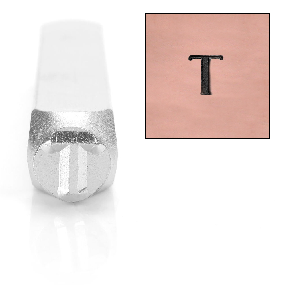 Metal Stamping Tools ImpressArt Tau Greek Letter Stamp, 6mm